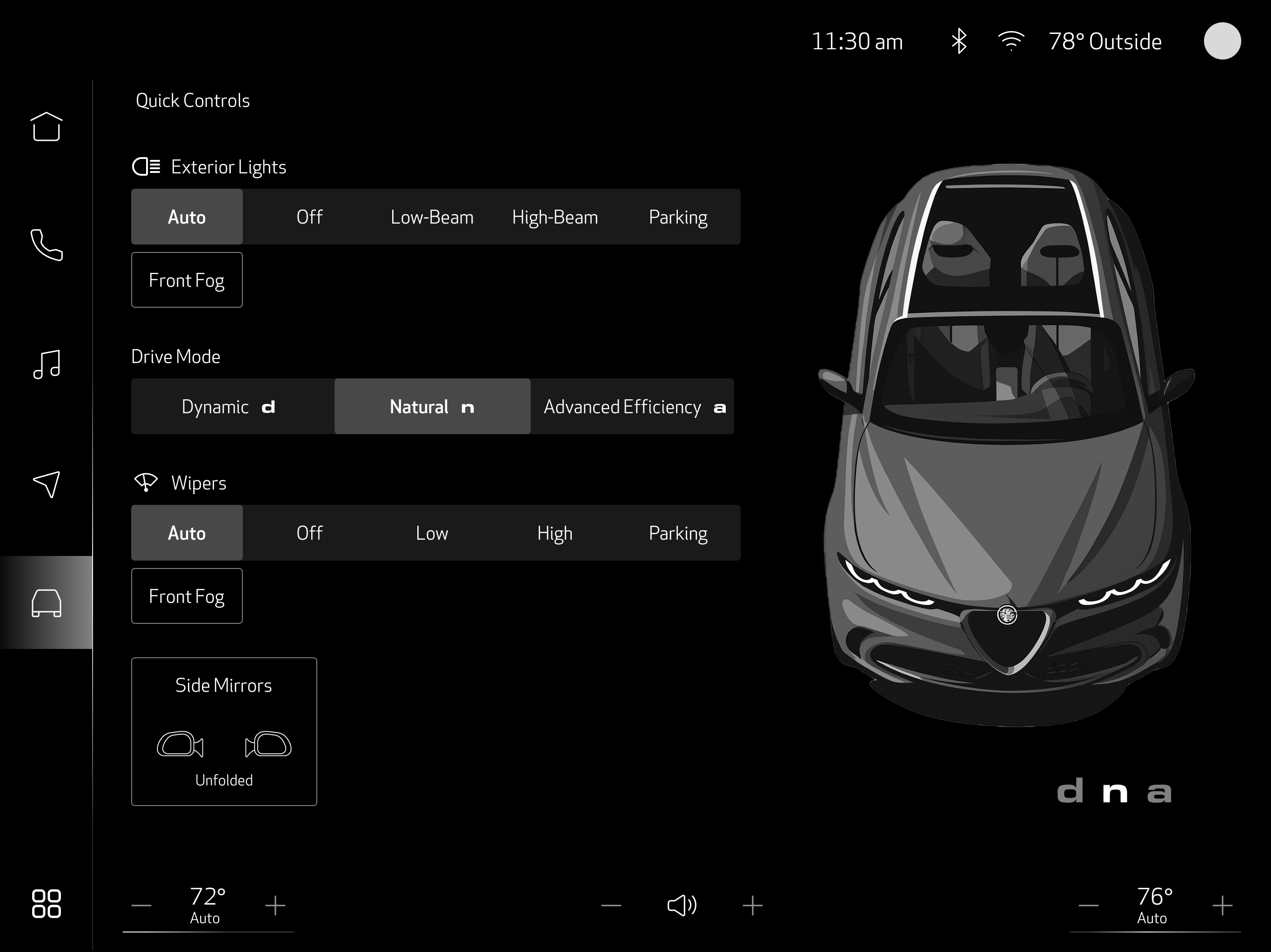 Vehicle controls
