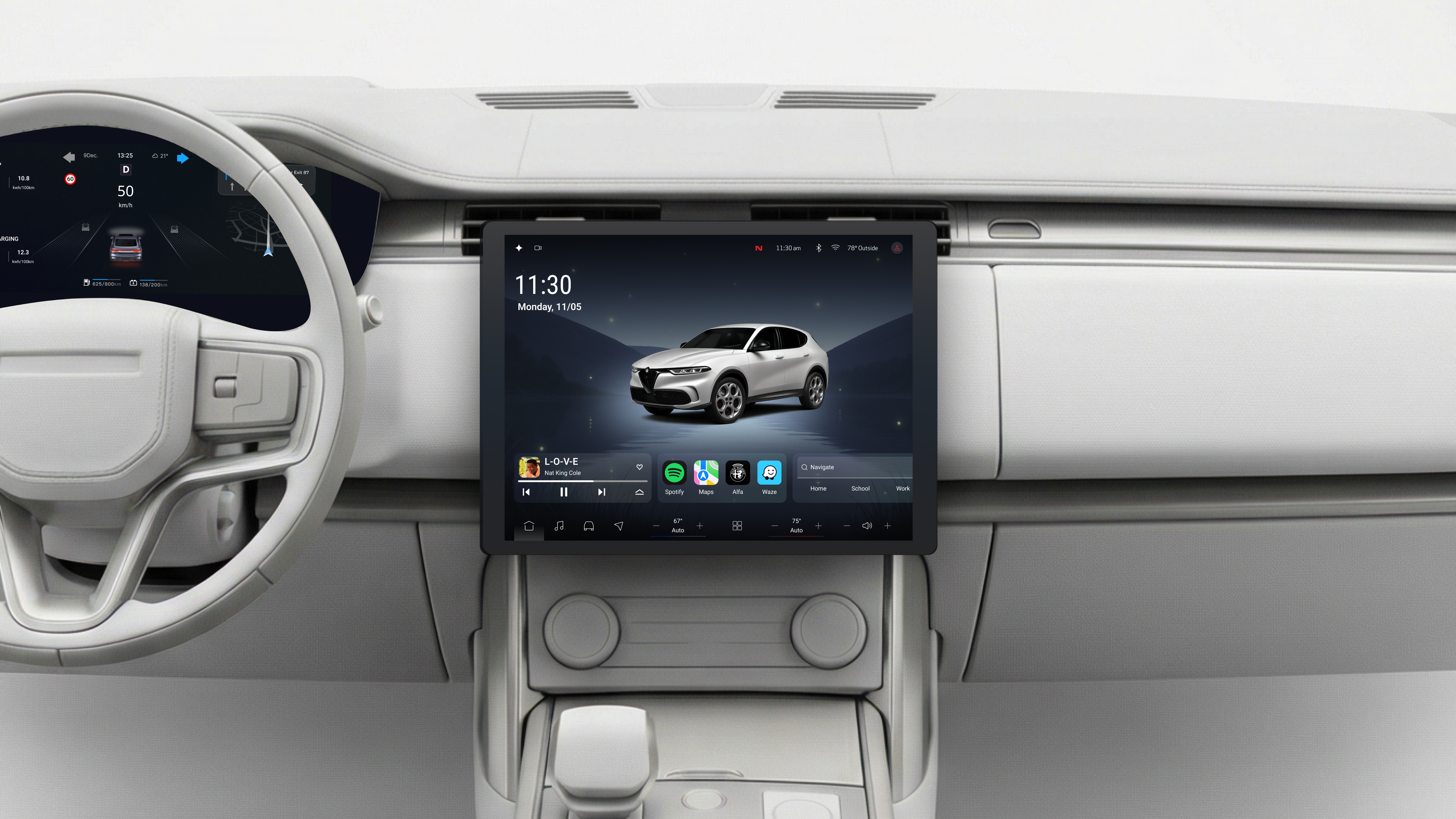 Alfa Romeo In-Vehicle Infotainment