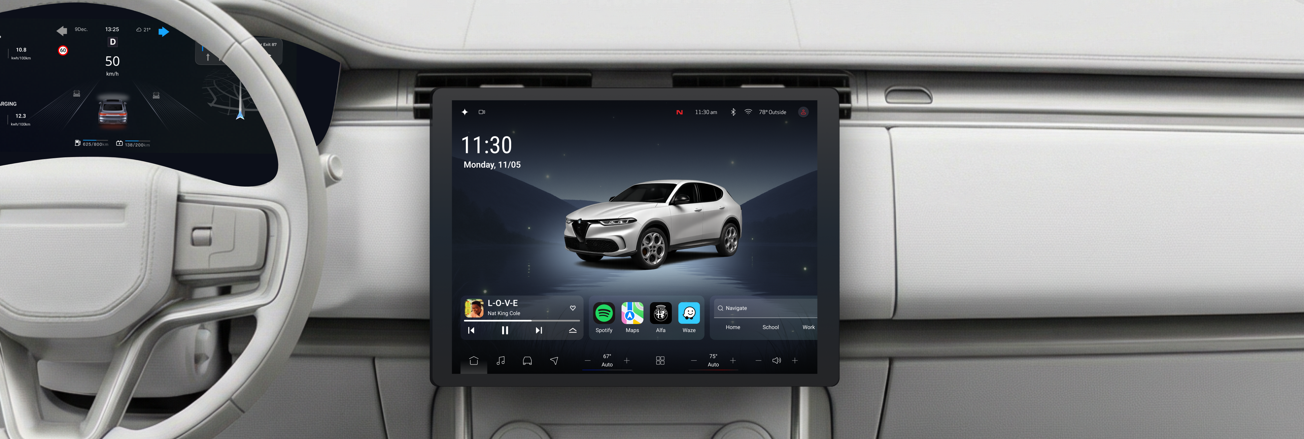 Alfa Romeo IVI Design