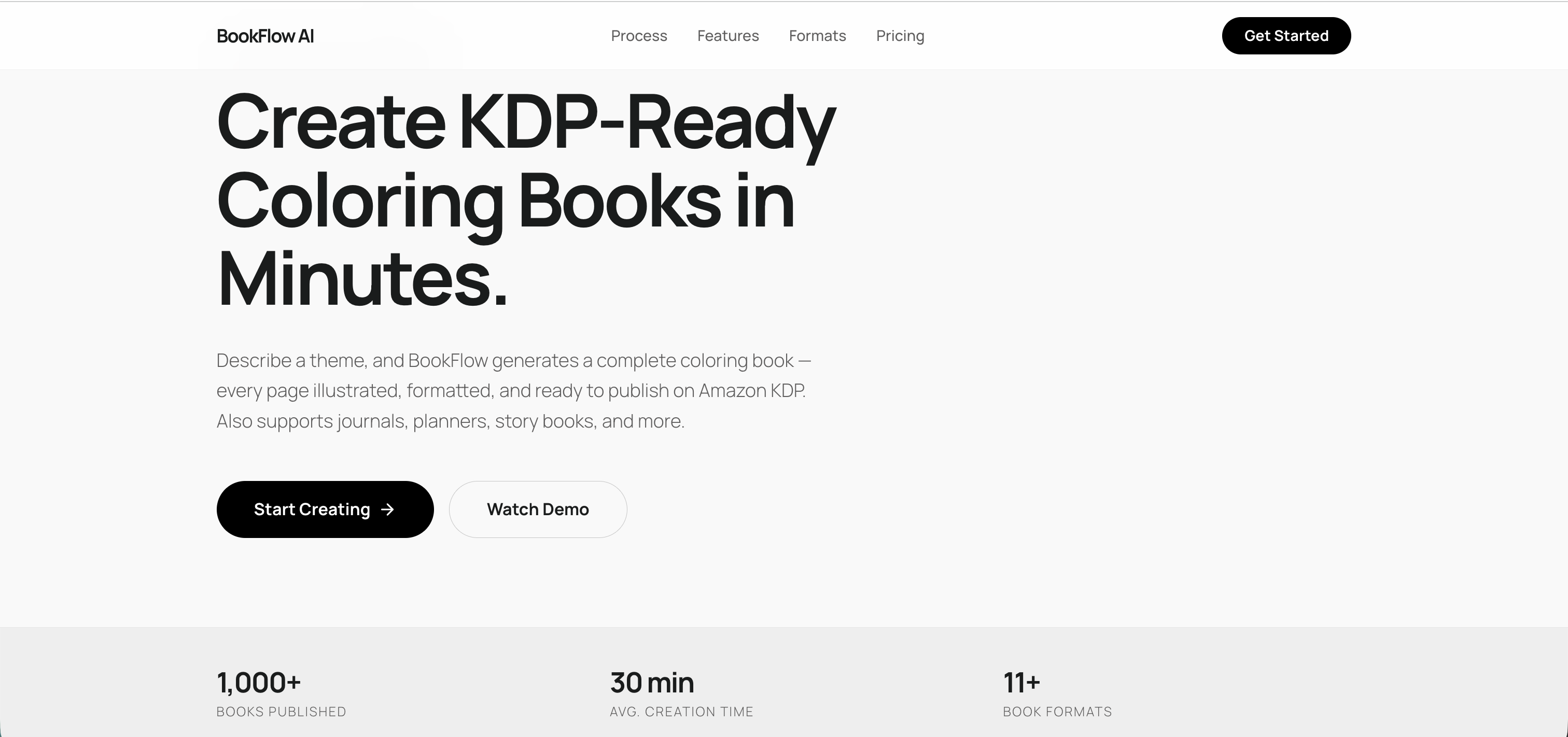 BookFlow AI landing page at bookflowai.site